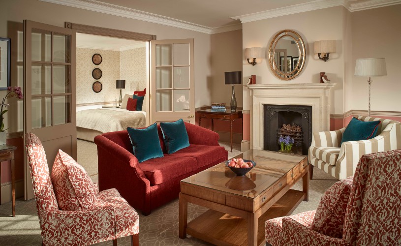 The Rowlandson deluxe suite at The Royal Crescent Hotel & Spa